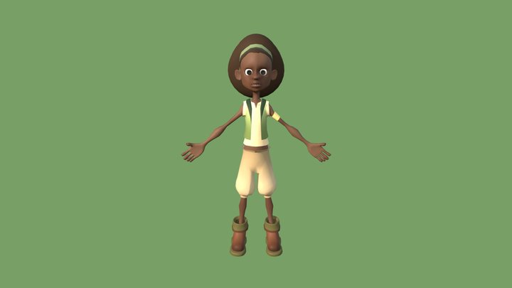 character 3D Model