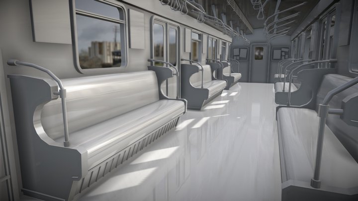 train 3D Model