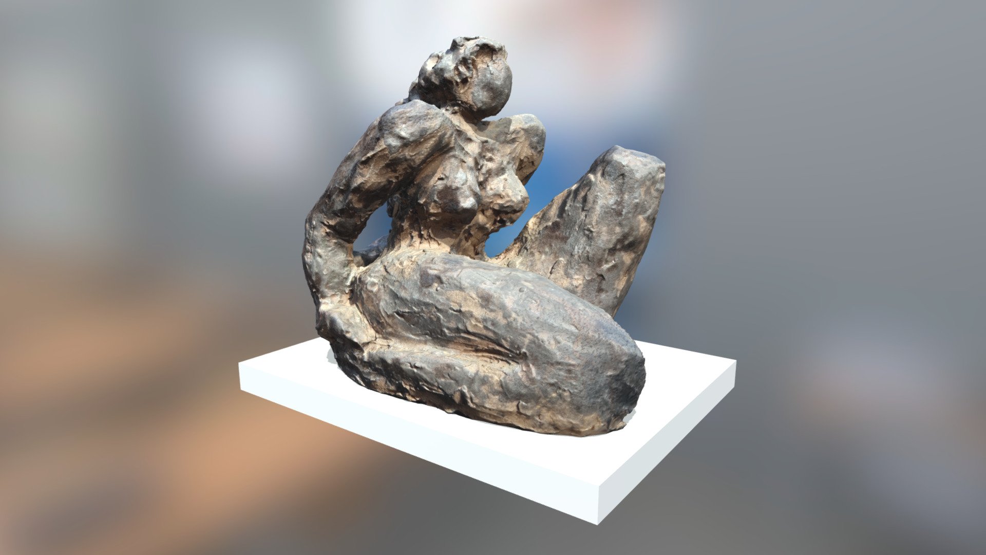 Femme assise