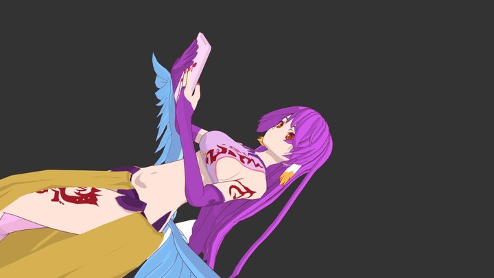 Jibril - NoGameNoLife (rigged) 3D Model