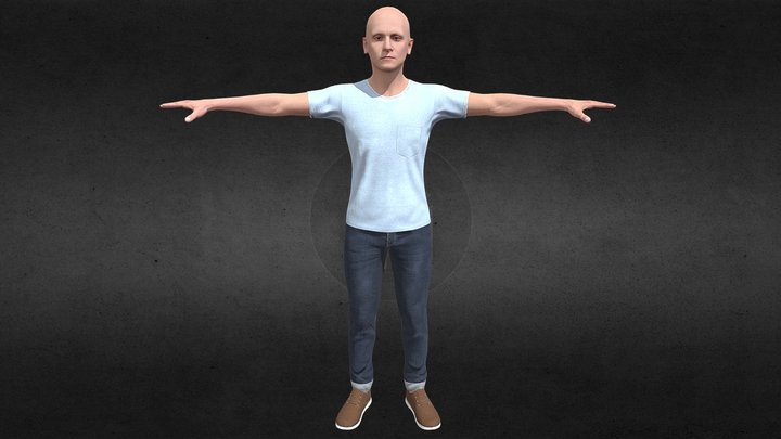 Anthony Carrigan Avatar 3D Model