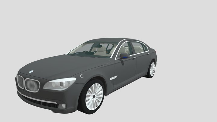 2011 BMW 760 Li High Security – Modèle 3D gratuit STL