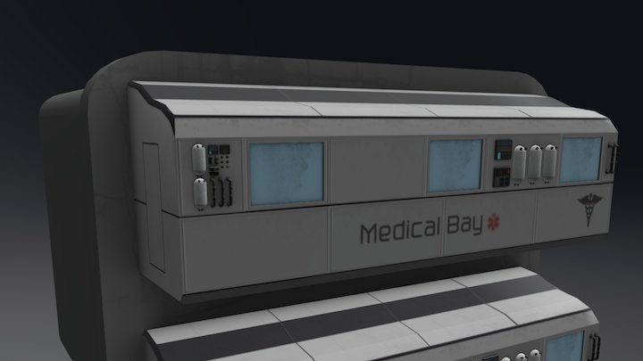 Module Med Bay 3D Model
