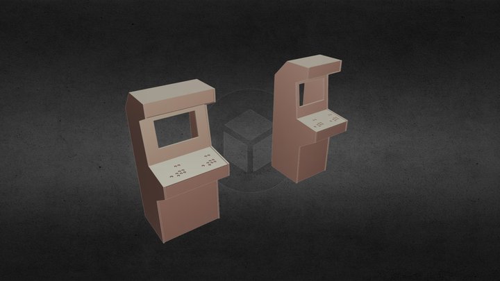 2P Arcade 750/600 3D Model