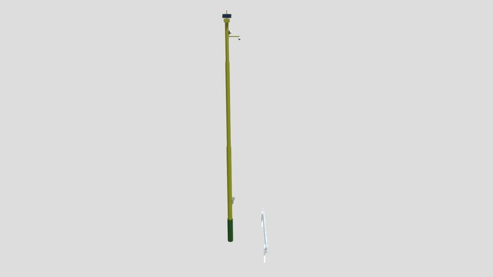 Poste_SOS 3D Model