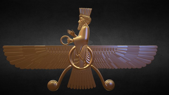 Farvahar 3D Model