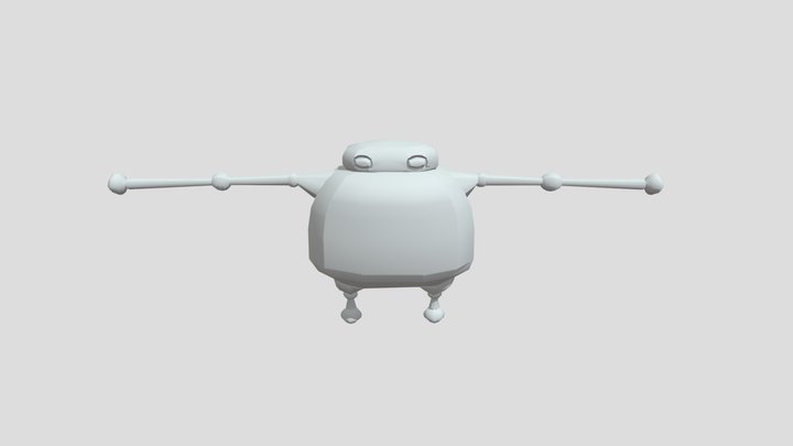 Price Lauren Robot Model 3D Model