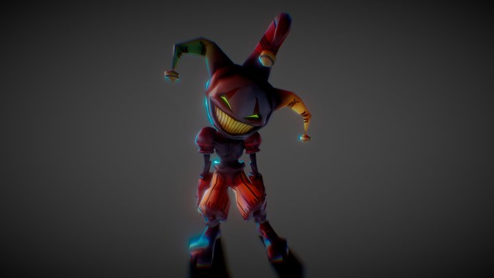 Z Clown 01 3D Model