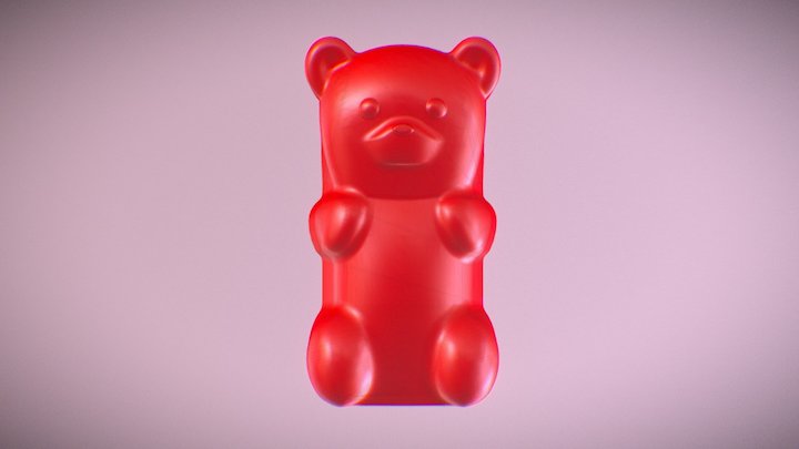 Gummy Bear 3D Model