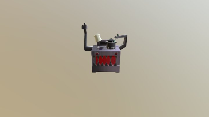 Monster Kitchen 3D Model