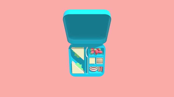 Lunch box 3D Model