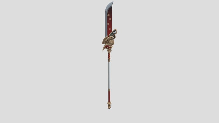 wp ml spear 001 3D Model