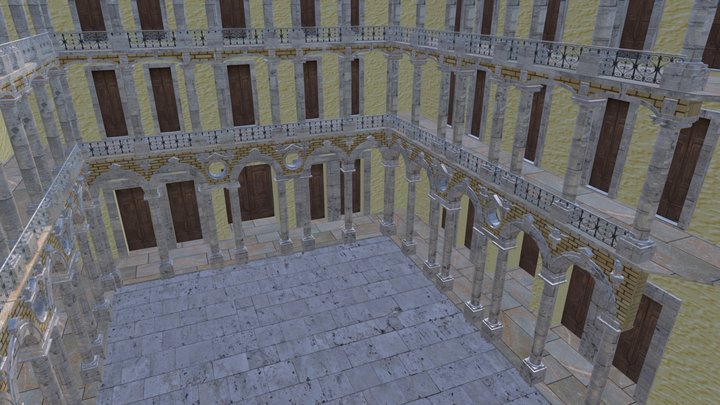 XV Zona Militar 3D Model