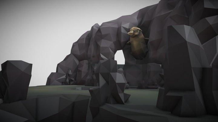 The Sol Vin Caves VR - Environment 3D Model