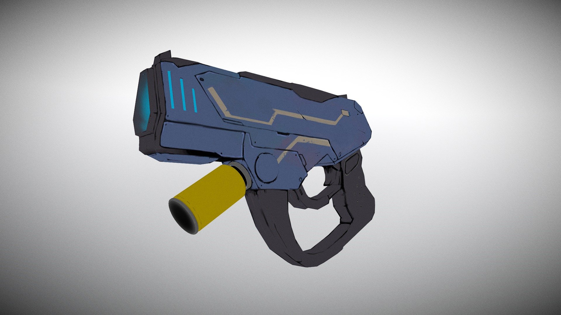 Yngvild's gun - 3D model by m-dohr-07 (@mdohr07) [ac3565a] - Sketchfab