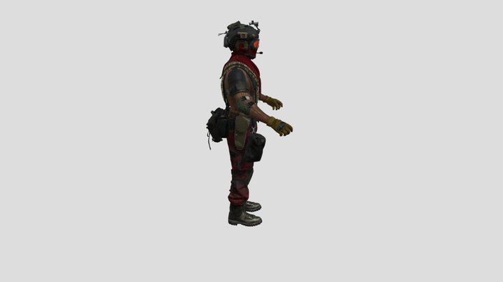 Kruger FireStarter 3D Model