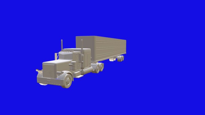 Peterbilt 359-2 3D Model