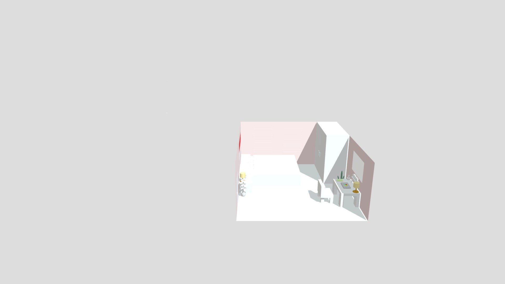 Sketchup Bedroom