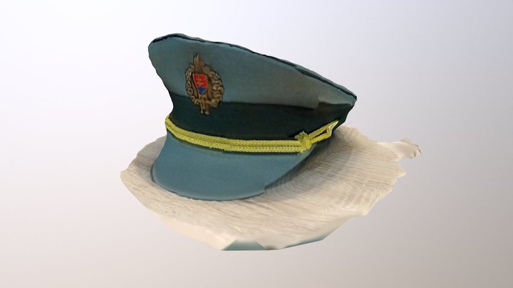 Military hat 3D Model