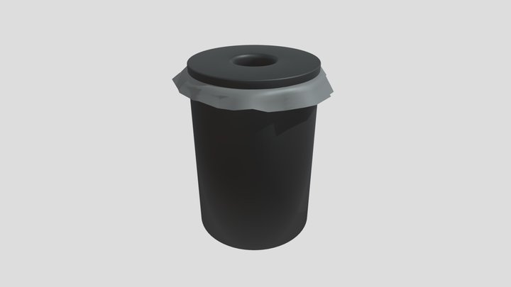 Trashcan 3D Model