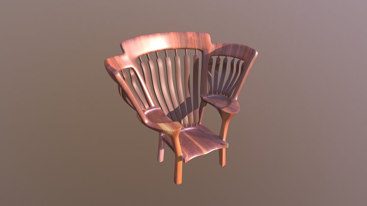 Triple-rocking-chair 3D models - Sketchfab
