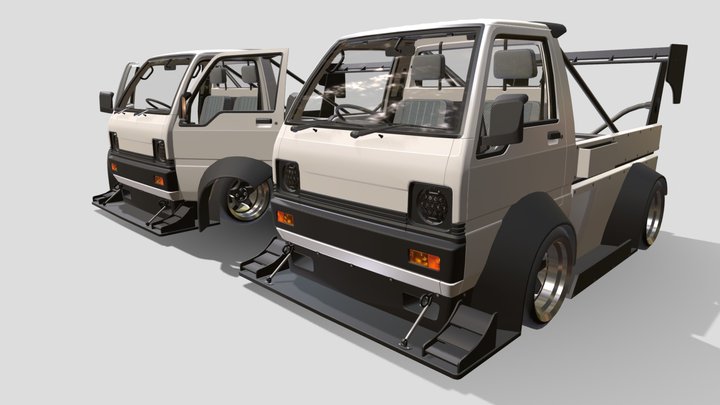 Mitsubishi Minicab 3D Model