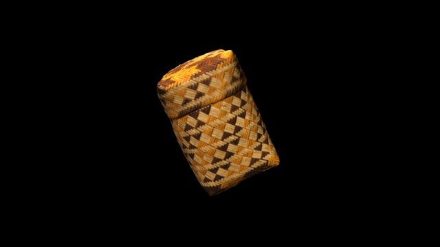 Cherokee Basket by Rowena Bradley 3D Model