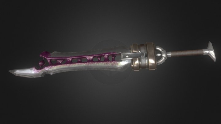 "Mindkeeper" Greatsword 3D Model