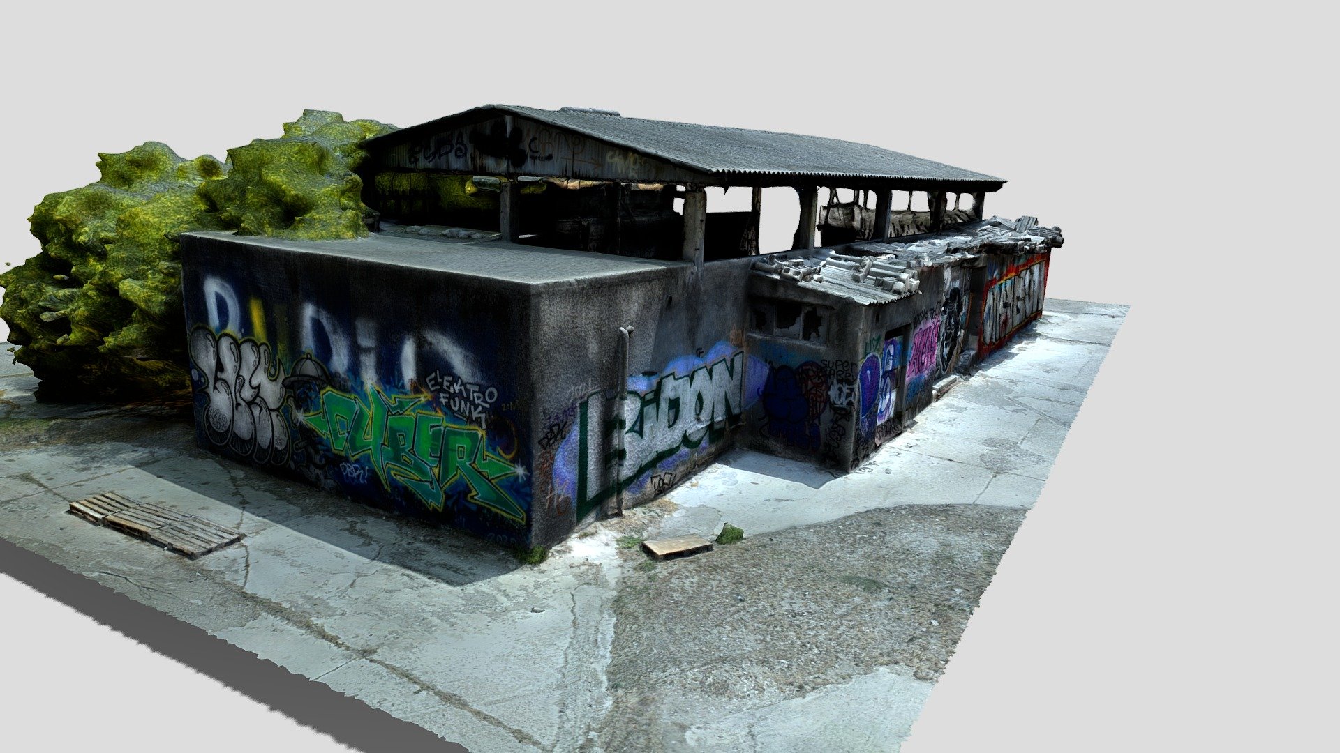 Warehouse — Sketchfab embed 3D viewer