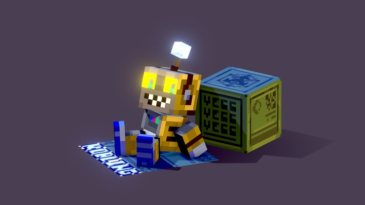 robling vibing 3D Model