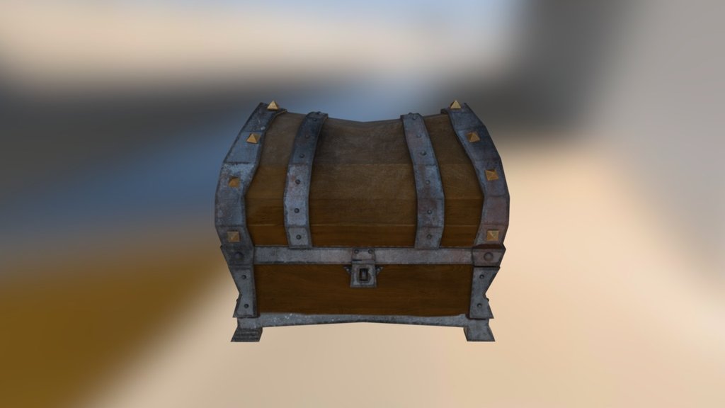 Treasure Chest v2 3D model by staarbyte [ac40465] Sketchfab