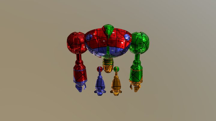 Robot UV 3D Model