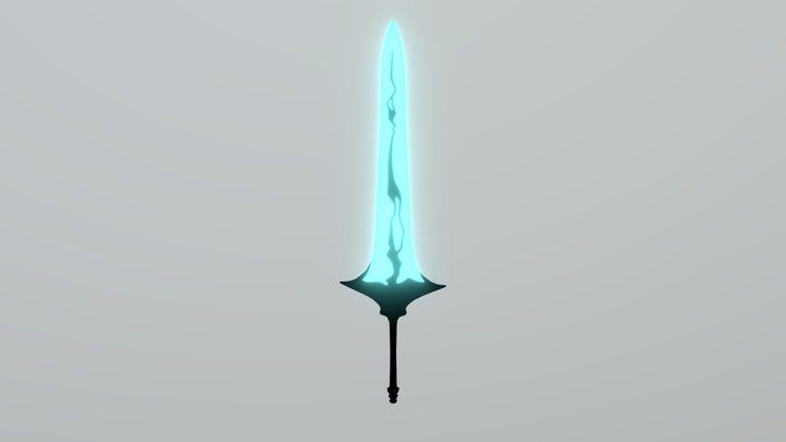 Demon King's Longsword 3D Model