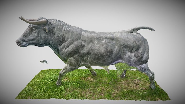 Dallas burston bull 3D 3D Model