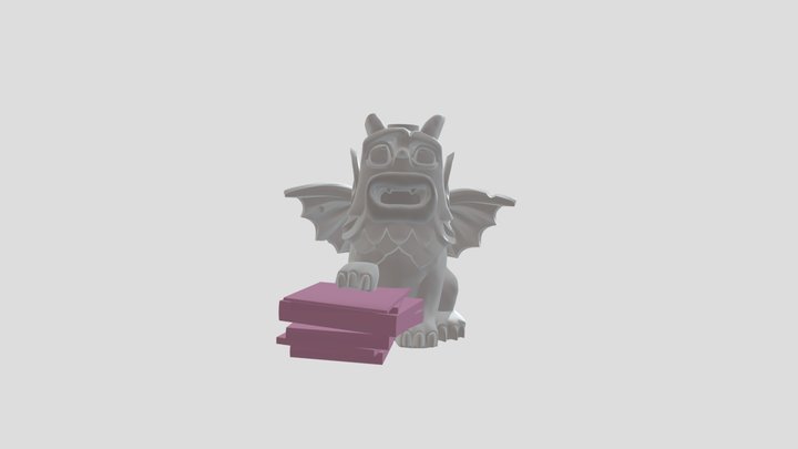 Team fortress 2 soul gargoyle - high poly 3D Model