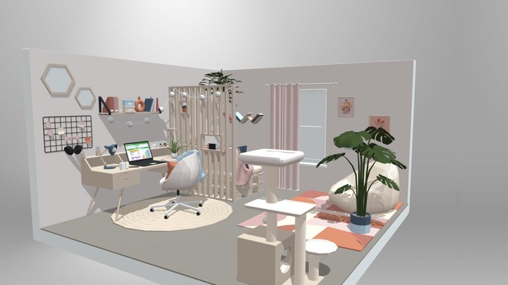 Workspace 3D Model