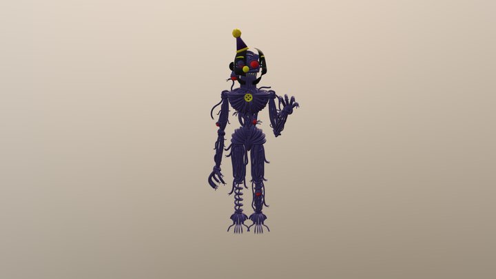 Purple Ennard V.1 3D Model