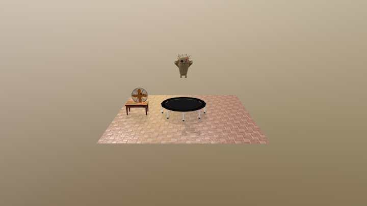 Jumping Voodoo 3D Model