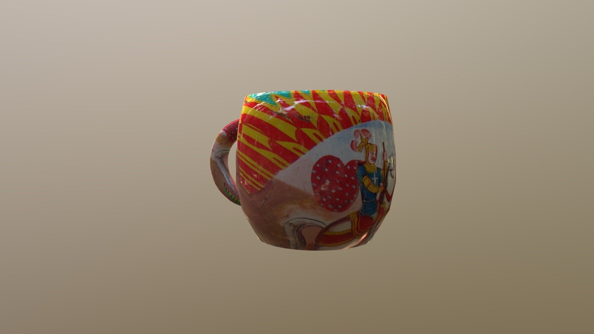 Tazzina In Ceramica Di Sicilia