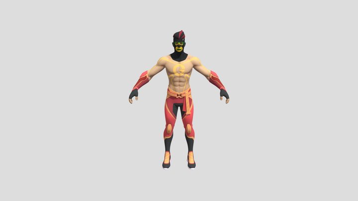 Skin The Grefg (OBJ) 3D Model