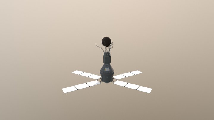 Orion Module + ARV Concept 3D Model