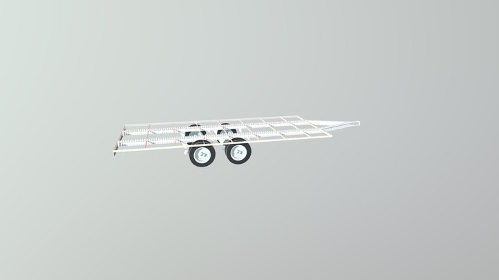 Trailer Chassis 3D Model