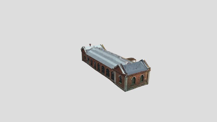 2023 Gas Works Office Building 3D Model