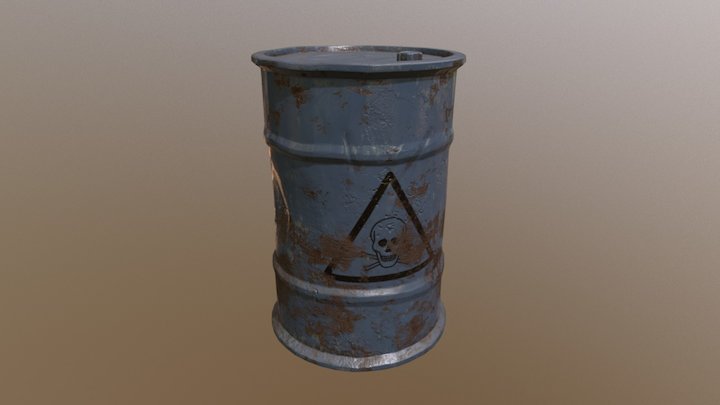 Barrel 3D Model
