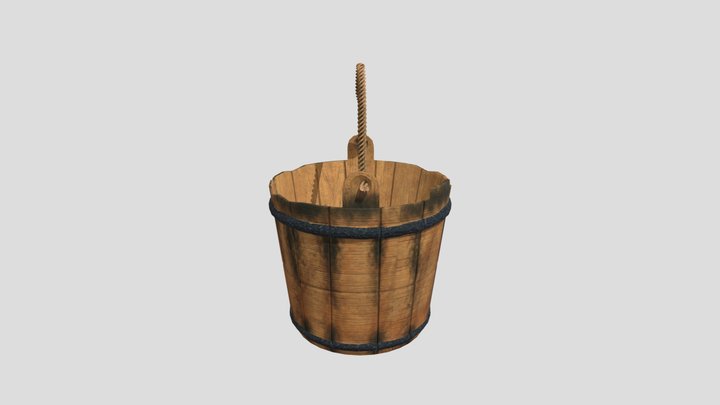 Old Bucket 3D Model
