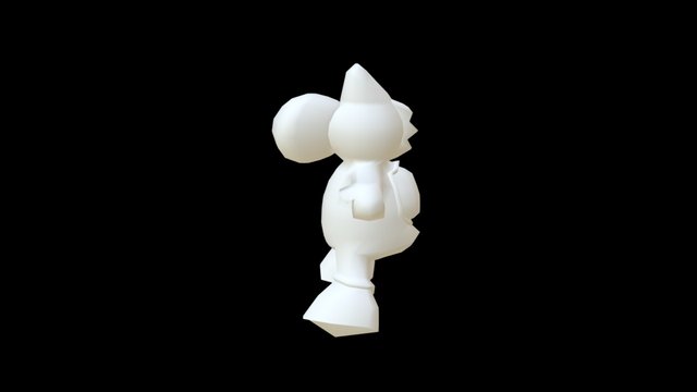 Yoshi Character Asset 3D Model
