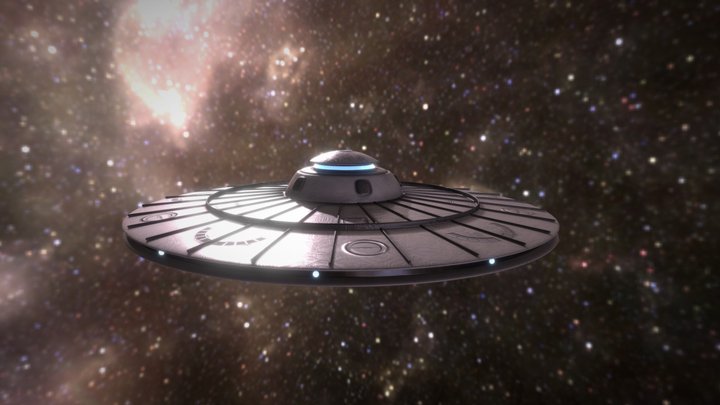 Alien speceship (UFO) 3D Model