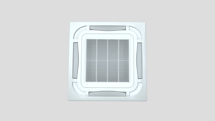 Cassette Air Conditioner 3D Model