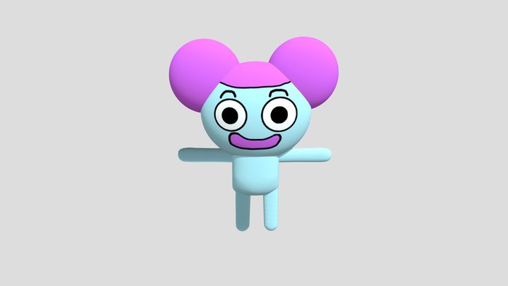 Baby K (Alphabet Lore) - Download Free 3D model by aniandronic