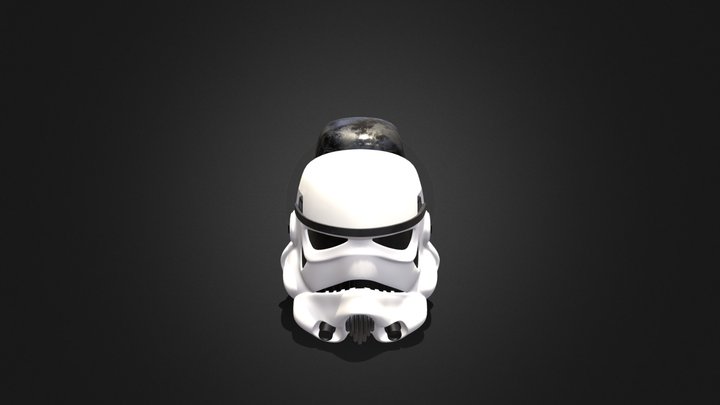 StormTrooper Helmet 3D Model